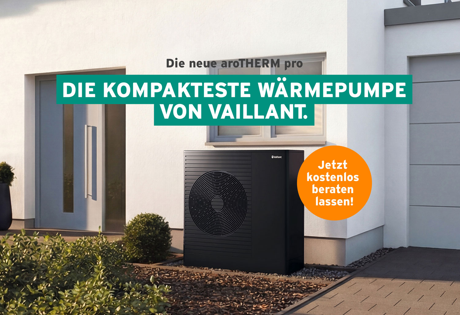 Vaillant Wärmepumpen von Krüger Heizsysteme Aktion Wärmepumpe